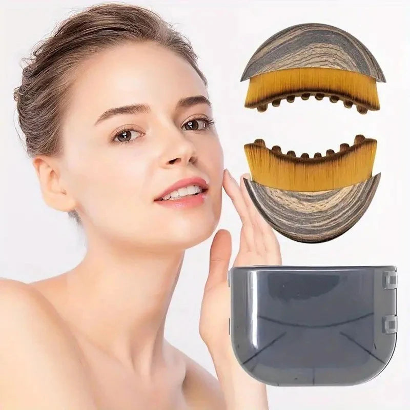 Lymphatic Drainage Contour Face Brush – Sculpting, Depuffing & Daily Skincare