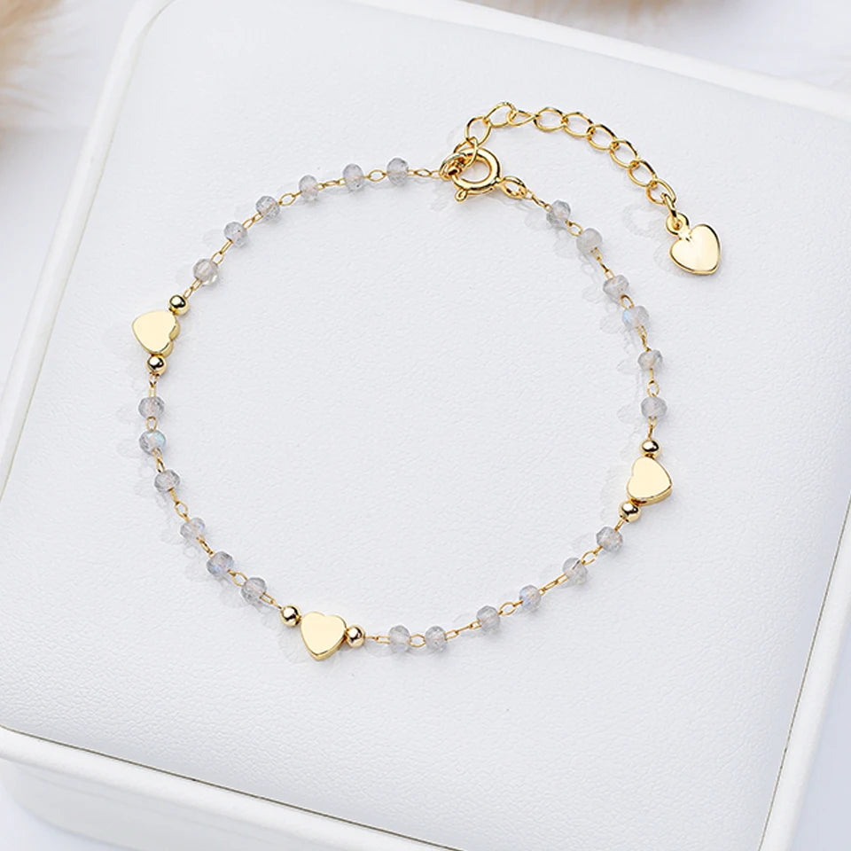 Gold Filled Heart Bracelet