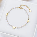 Gold Filled Heart Bracelet