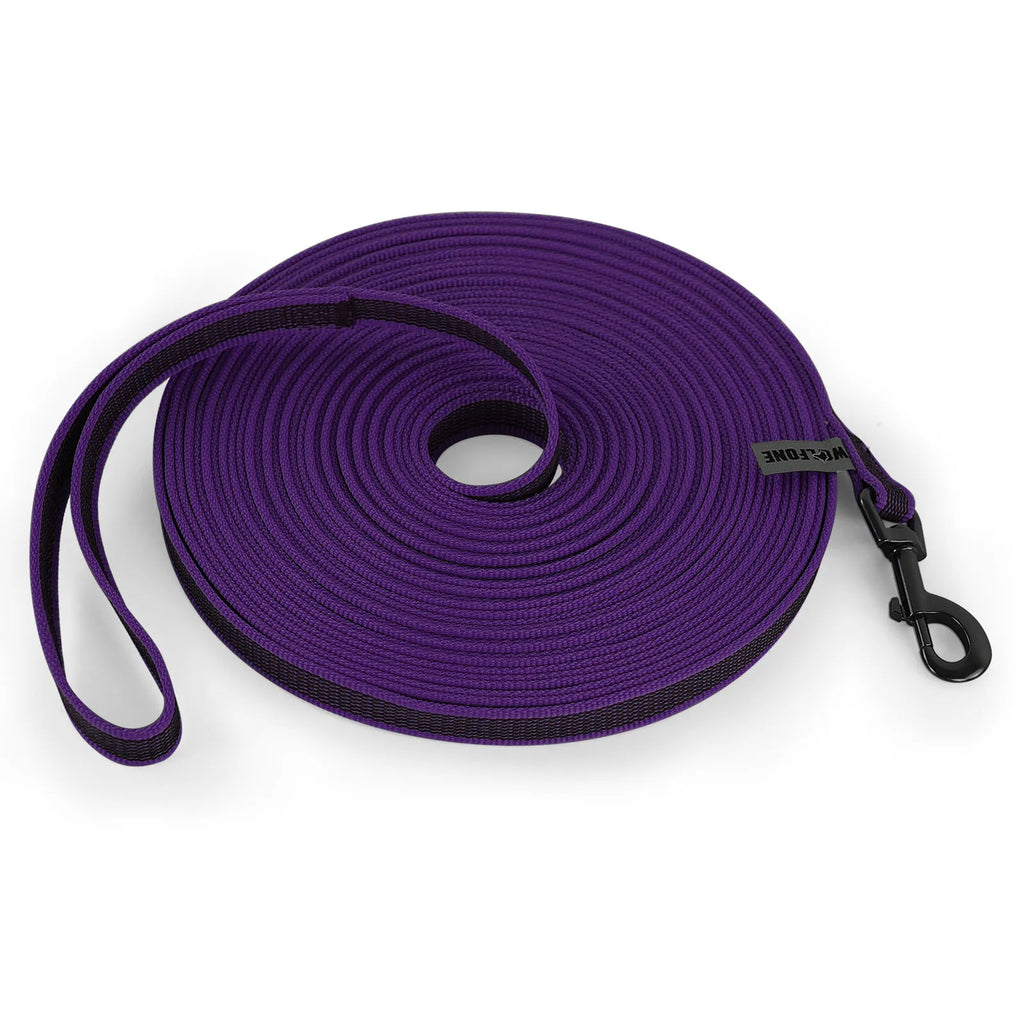 Long Dog Training Leash – Bicolor Nylon Rope 1.5m to 15m for Small & Large Dogs