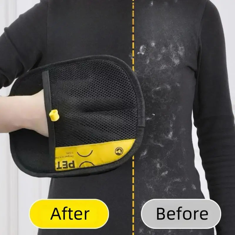 Pet Hair Remover Gloves — Reusable Grooming & Lint Brush