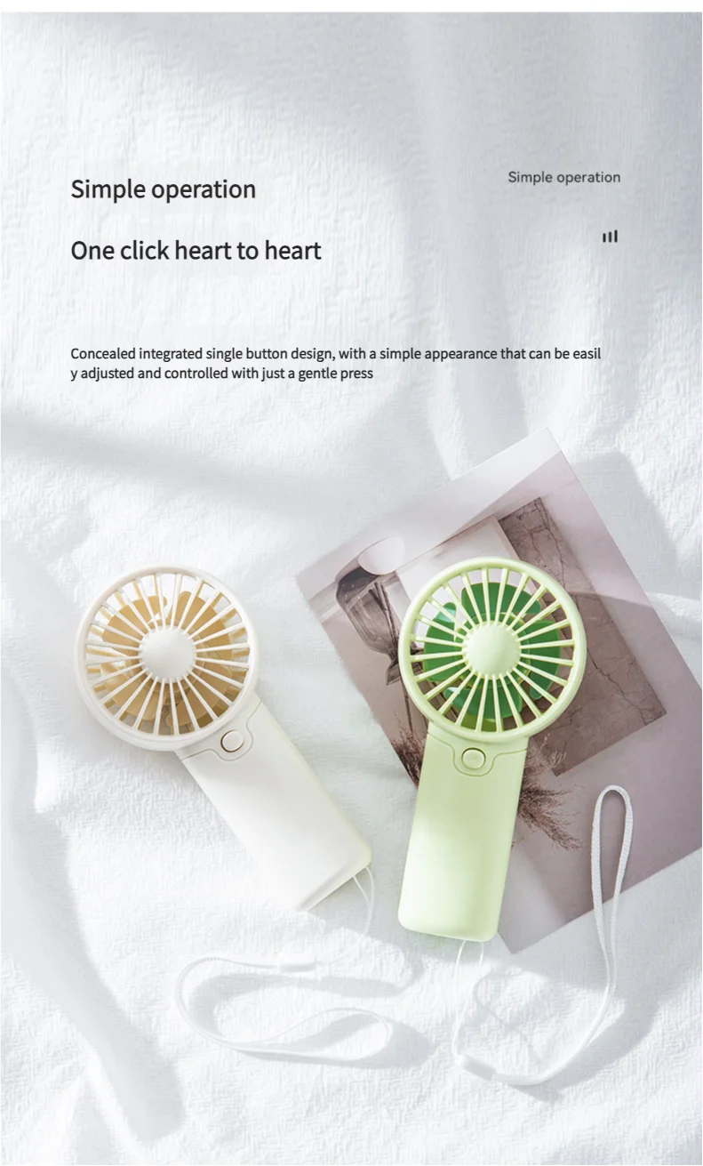 Portable Pocket Mini Fan – Compact, Lightweight & Battery-Powered