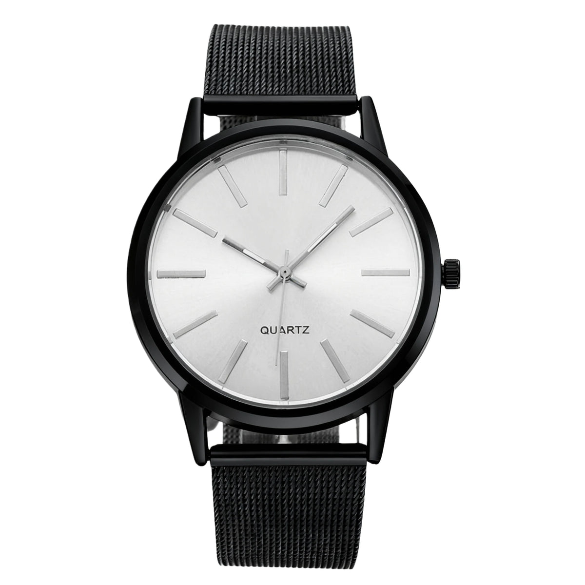 Women's Minimalist Quartz Watch – Stainless Steel Band, Numberless Dial | 7 Colors