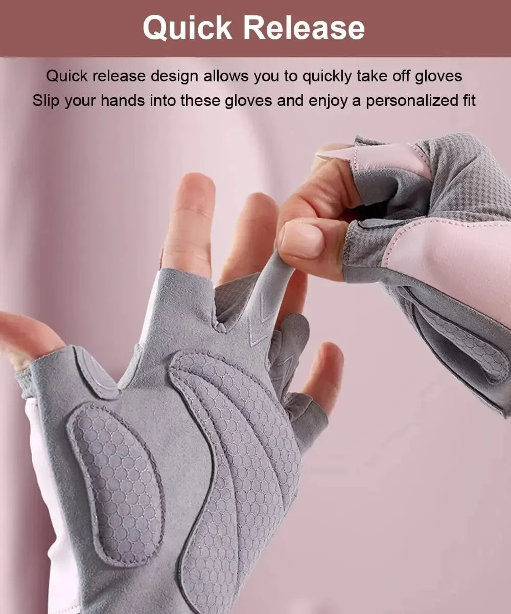 Lightweight Workout Gloves – Excellent Grip, Unisex S-L