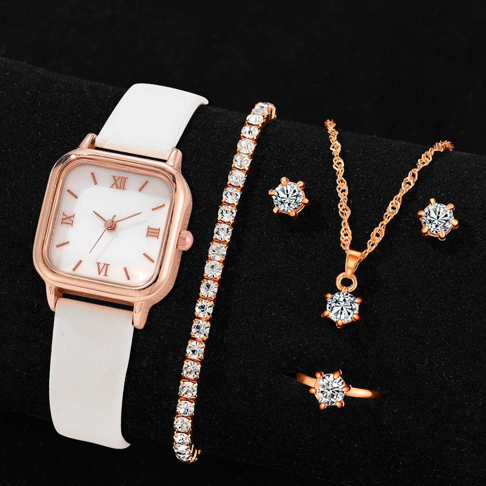 Minimalist Quartz Watch – Leather Strap Fashion Watch for Women & Men