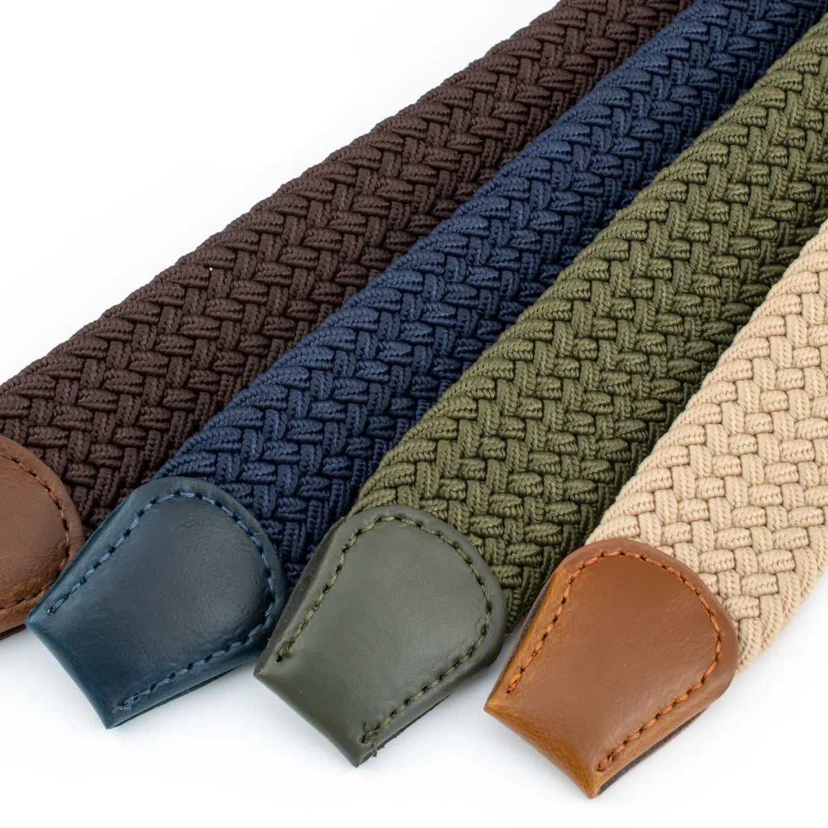 Stretch Woven Belt – Breathable Nylon Outdoor Belt with Alloy Pin Buckle for Men & Women