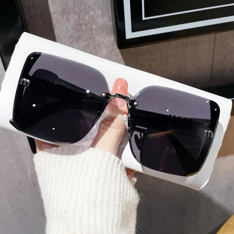 Women's Square Sunglasses – Vintage UV400 Fashion Shades