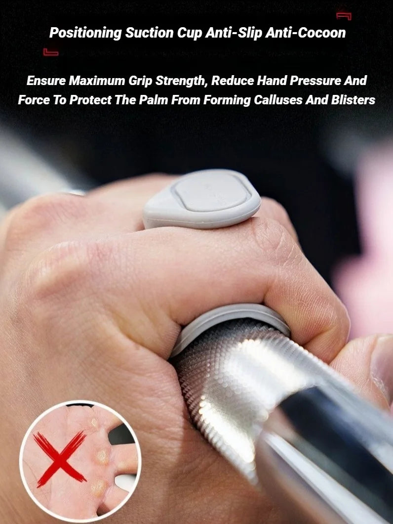 Silicone Weightlifting Grip Pads – Anti-Callus Palm Protectors, Pack of 2