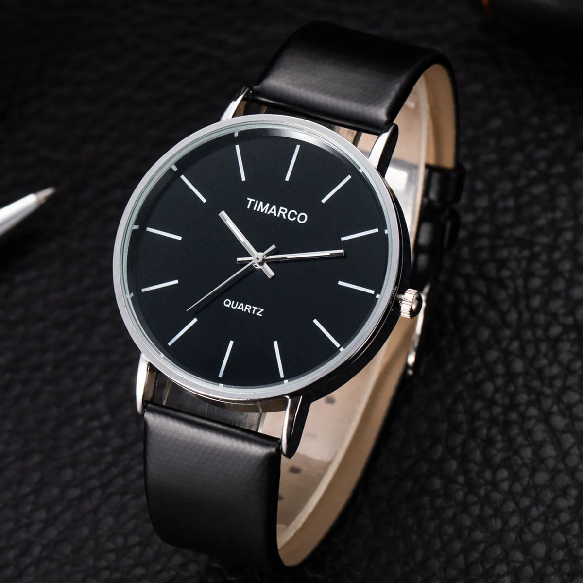 Women's Minimalist Quartz Watch – Stainless Steel Band, Numberless Dial | 7 Colors