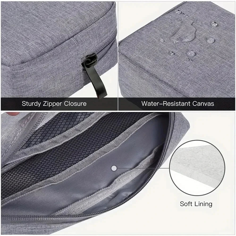Waterproof Oxford Travel Storage Bag – Cable, Earphone & Gadget Organizer
