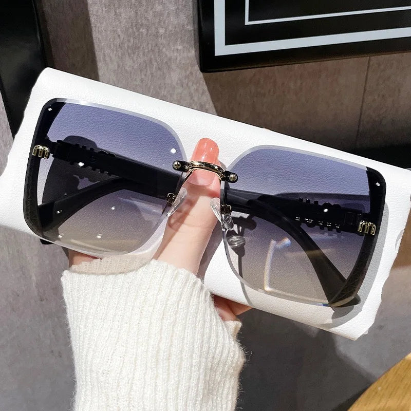 Women's Square Sunglasses – Vintage UV400 Fashion Shades