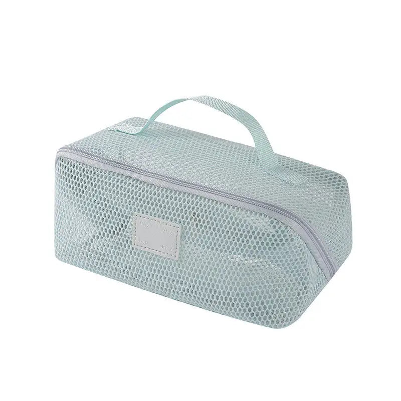 Women's Makeup Organizer Bag – Zipper Toiletry Kit & Travel Cosmetic Pouch
