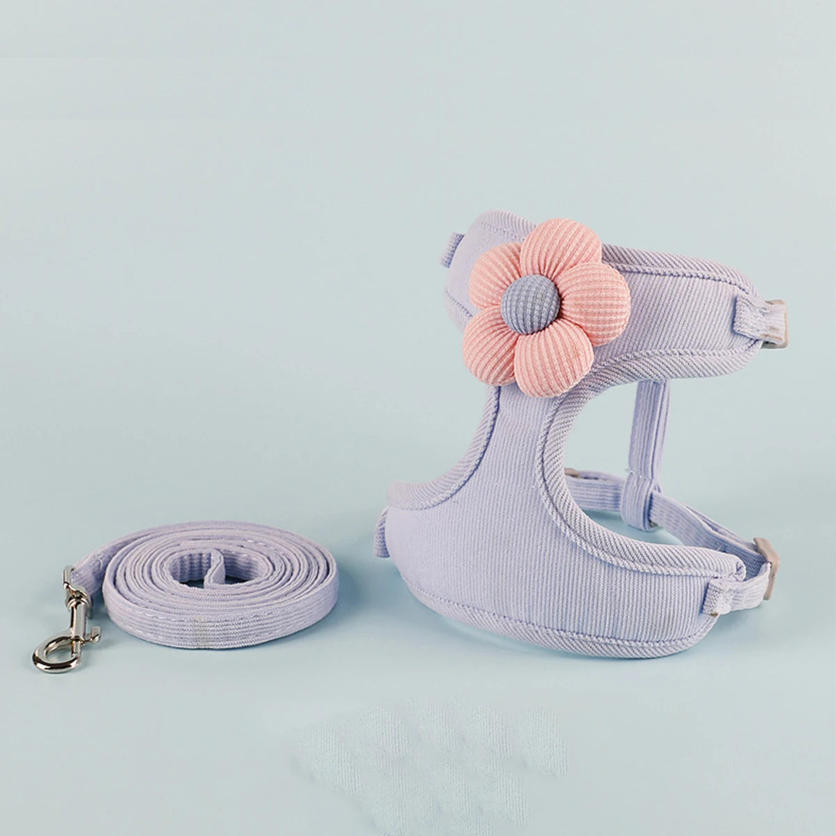 Cute Cat Harness & Leash Set – Adjustable Breathable Escape-Proof Vest
