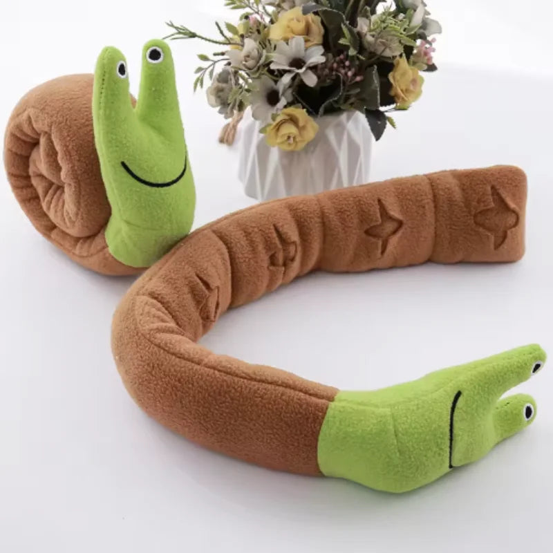 Snail Snuffle Mat & Odor-Hiding Puzzle Toy for Dogs & Cats – Interactive Sniffing & Training