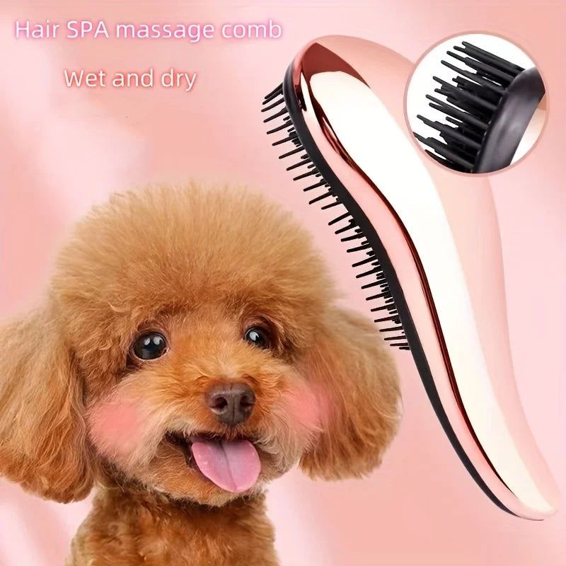 Pet Grooming Brush – Deshedding Undercoat Rake Comb for Dogs & Cats