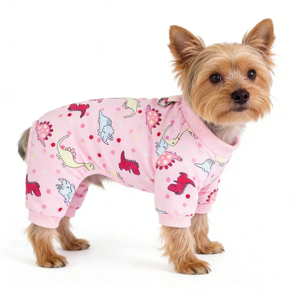 Soft Cotton Dog Pajamas for Small Dogs – Puppy Onesie for Girls & Boys