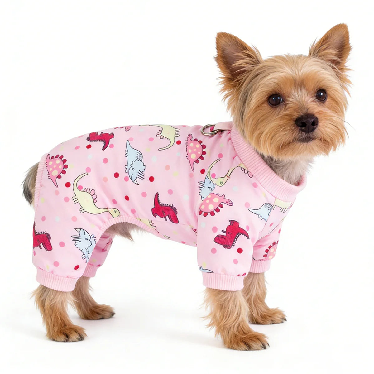Soft Cotton Dog Pajamas for Small Dogs – Puppy Onesie for Girls & Boys