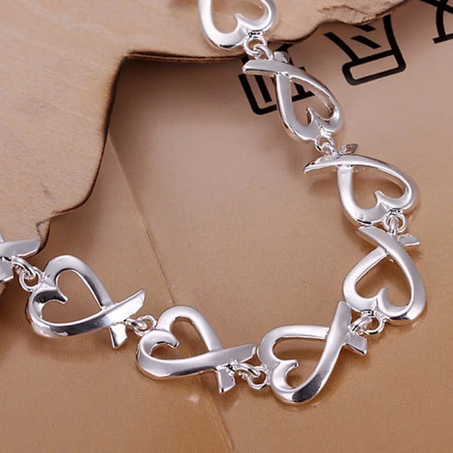 925 Sterling Silver Bracelet — Elegant Chain