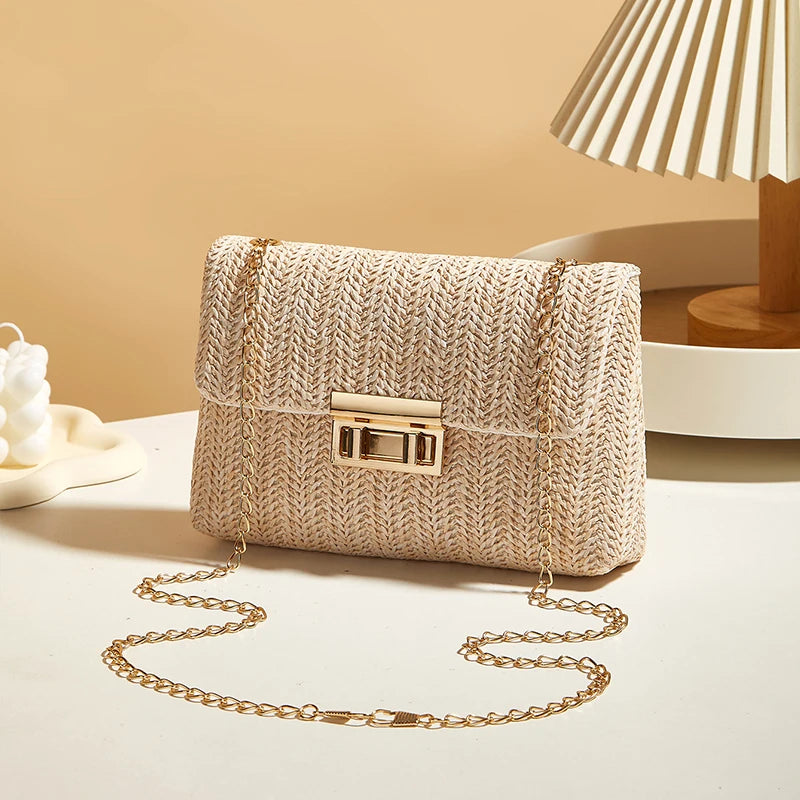 Women's Chain Strap Crossbody Bag – Chic Evening & Day Shoulder Bag