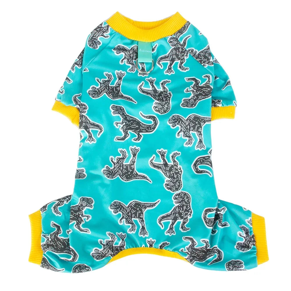 Soft Cotton Dog Pajamas for Small Dogs – Puppy Onesie for Girls & Boys