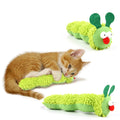 Caterpillar Catnip & Silvervine Cat Toy – Interactive Chew Molar Teaser
