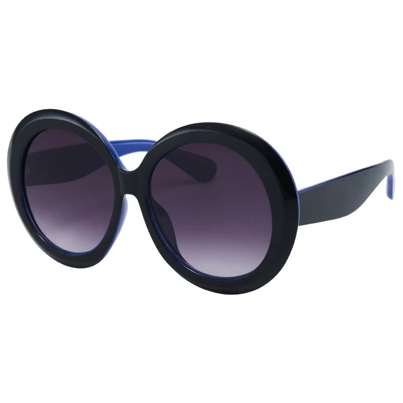 Retro Oversized Round Sunglasses