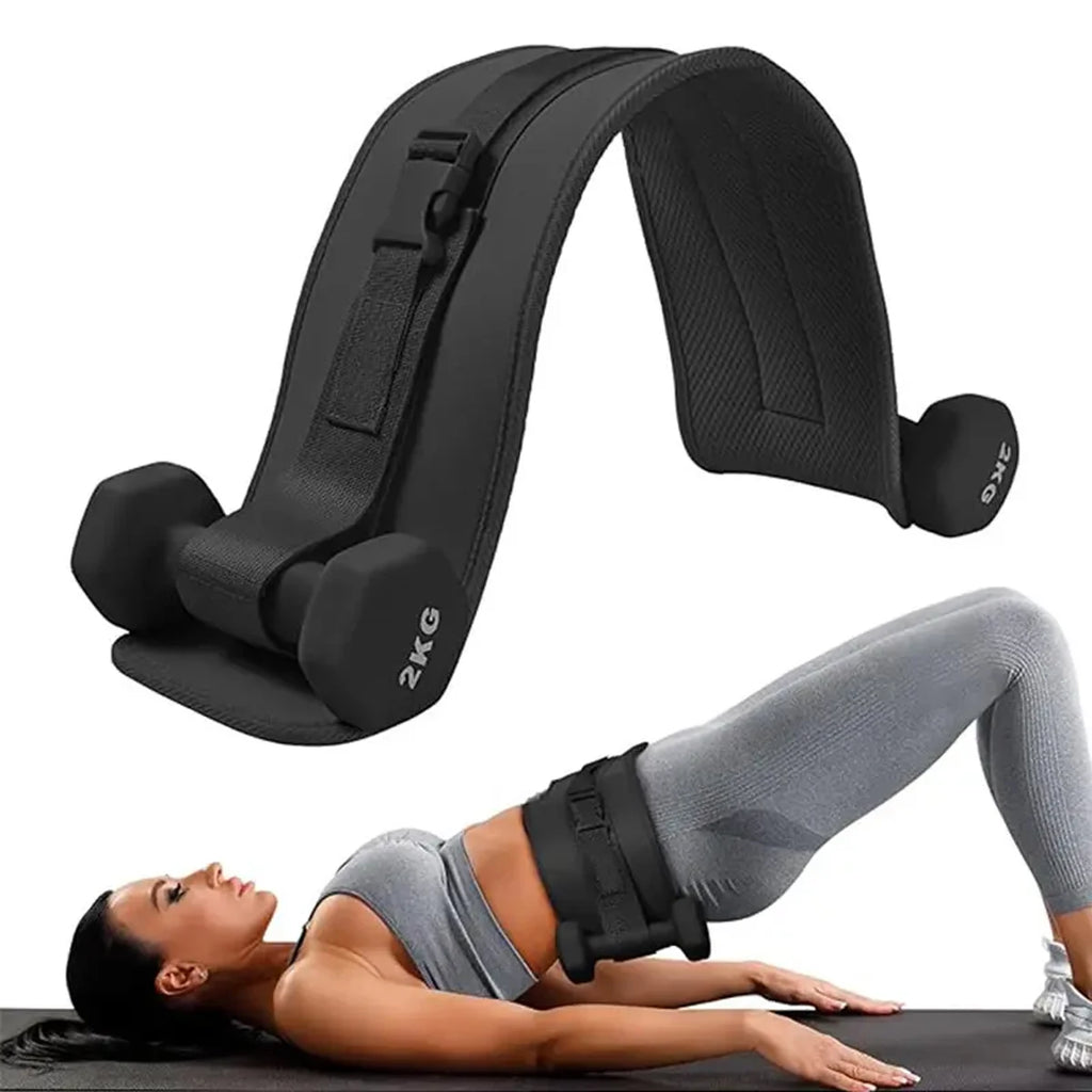 Adjustable Hip Bridge Belt for Glute Training
