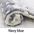 Flannel Pet Sleeping Mat — Soft Warm Dog & Cat Bed