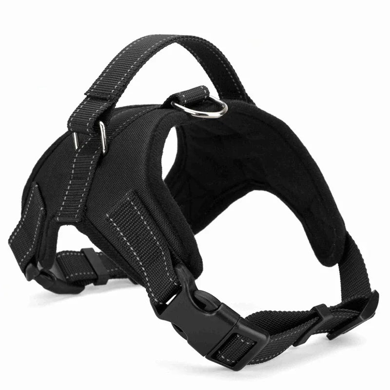 Dog Vest Harness – Adjustable Quick-Release Nylon Harness for Puppies & Dogs