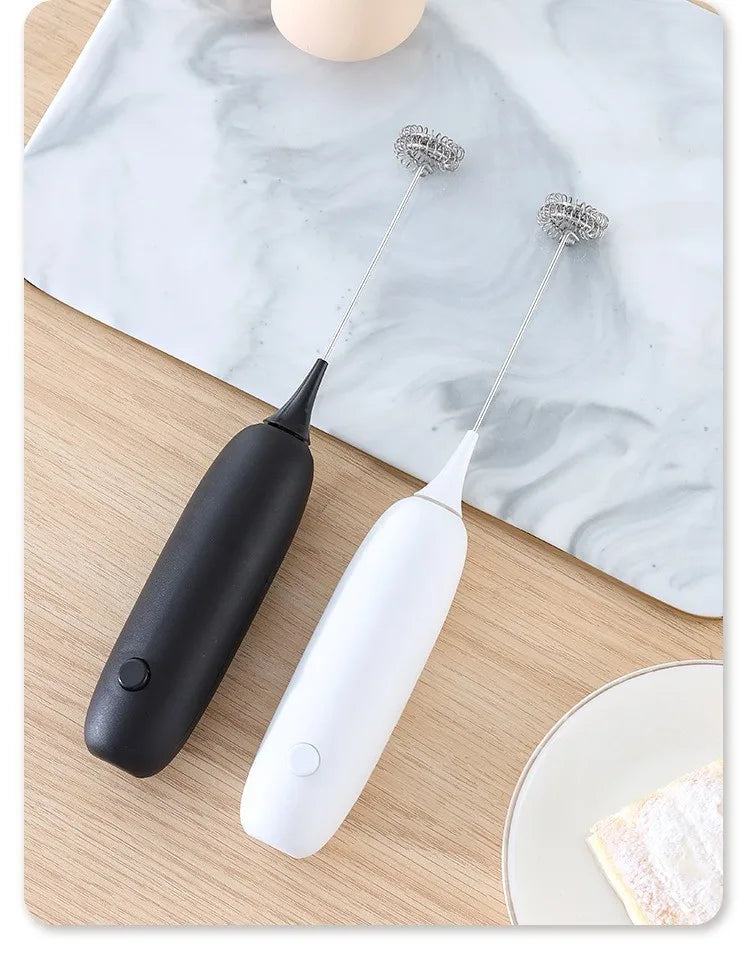 Portable Milk Frother & Egg Beater – Handheld Whisk