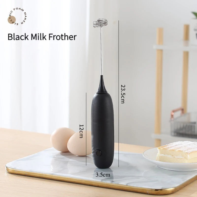 Portable Milk Frother & Egg Beater – Handheld Whisk