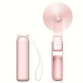 Mini Ventilateur Portable USB Pliable – 3 Vitesses, Rechargeable, Femmes & Voyage