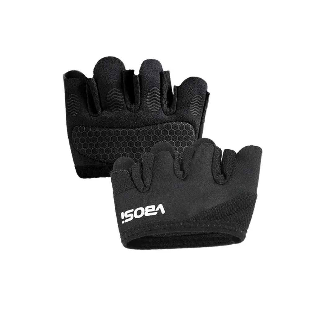 Anti-Callus Half-Finger Gym Gloves – Breathable, Anti-Slip, Unisex M-XL
