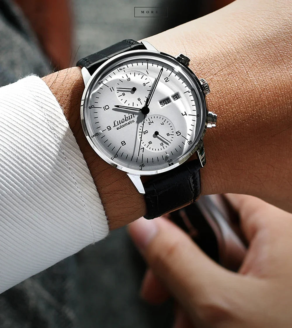 Men's Automatic Mechanical Chronograph Watch