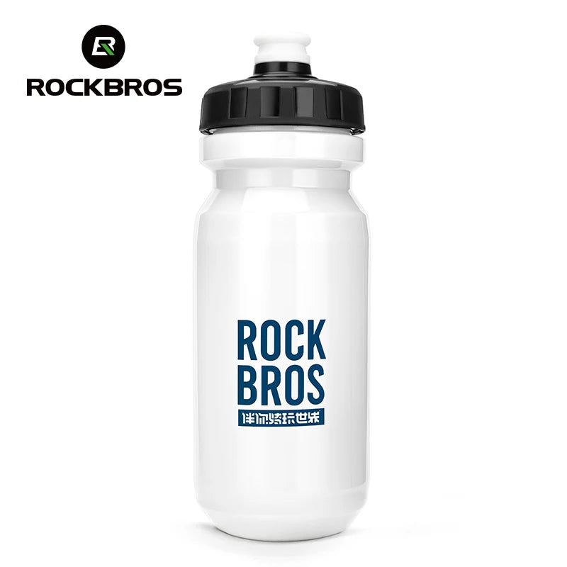 ROCKBROS 600ml Cycling Water Bottle – Squeeze Sports Cup for Bike, Camping & Hiking