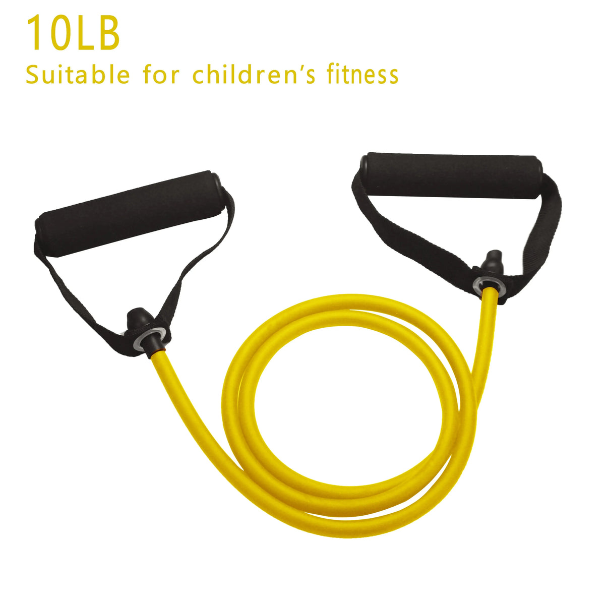 Resistance Bands with Handles – Exercise Workout Bands for Men & Women, Home Strength Training (10–30 LB)