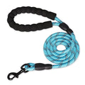 Reflective Dog Leash with Padded Handle – Heavy Duty Double Rope for Strong Dogs