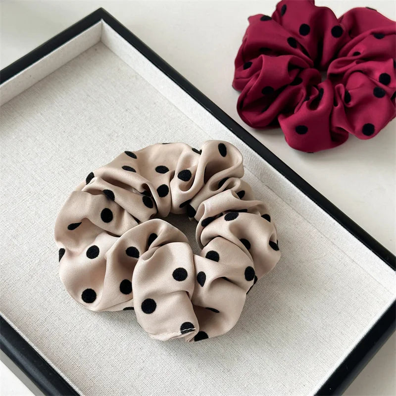 Satin Scrunchies – Korean Style Ponytail Holder