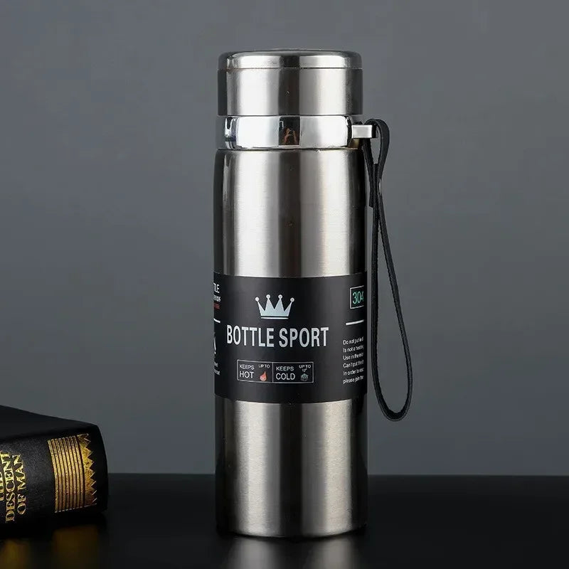 1L Stainless Steel Thermos Bottle – Vacuum Insulated, Keeps Hot & Cold, for Water, Tea & Coffee (4 Colors)