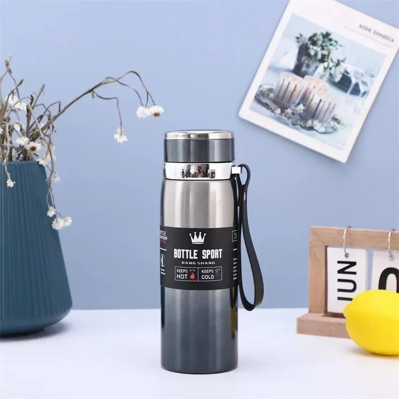 1L Stainless Steel Thermos Bottle – Vacuum Insulated, Keeps Hot & Cold, for Water, Tea & Coffee (4 Colors)