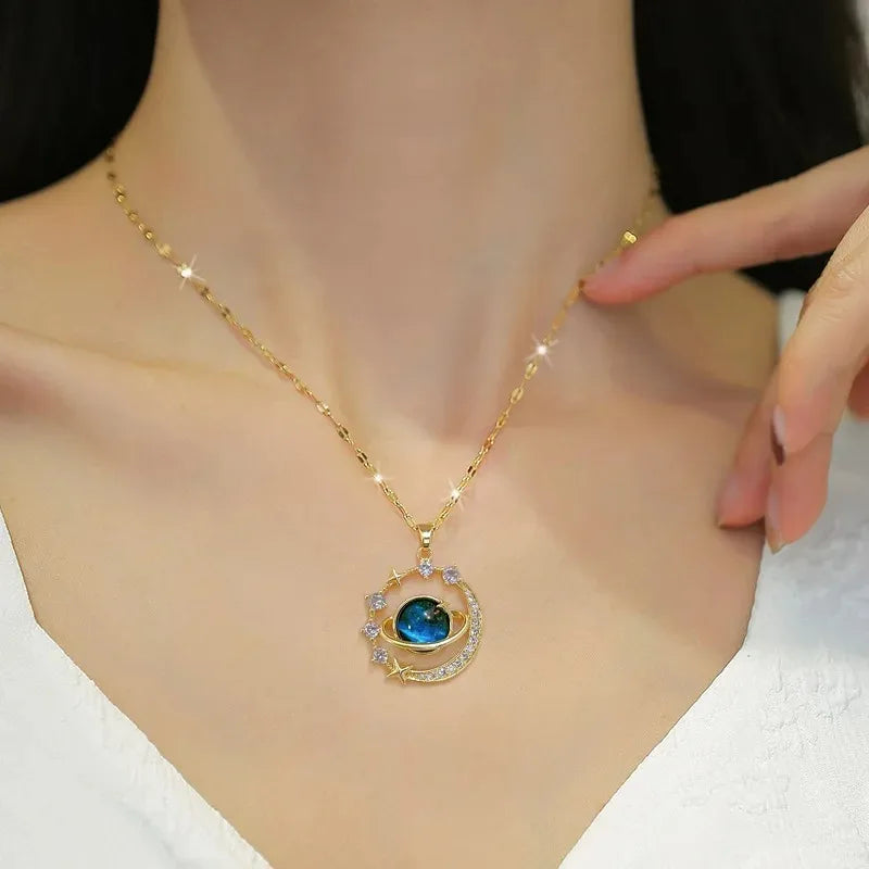 Sun Pendant Necklace