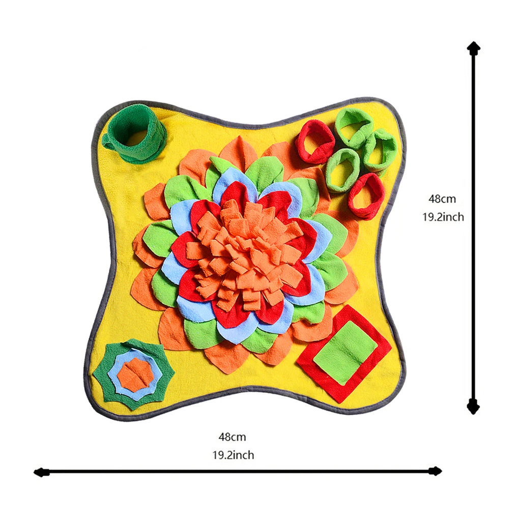 Snuffle Mat for Dogs – Interactive Feeding Puzzle, Anti-Boredom & Natural Foraging Enrichment