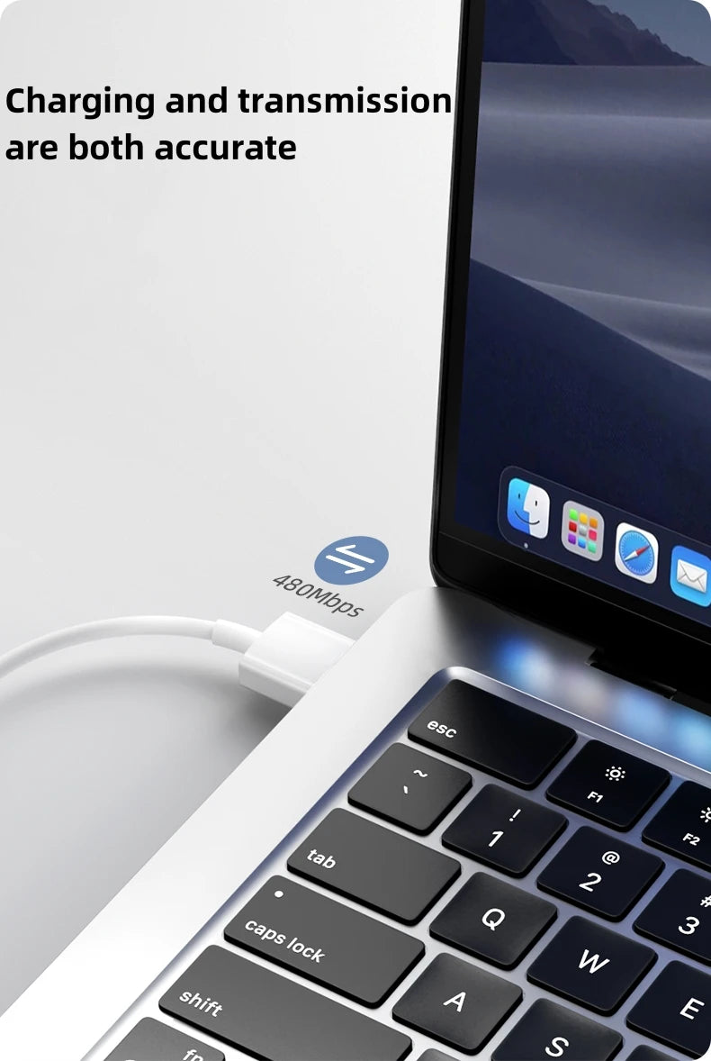 USB-C Fast Charging Cable & Charger for iPhone – 35W PD, 60W, 1M/1.5M/2M