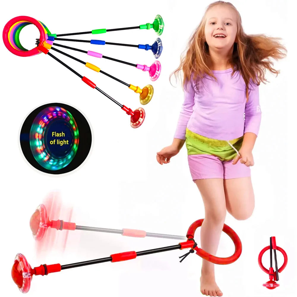 Kids Ankle Swing Ball – One-Foot Jump & Reaction Training Toy