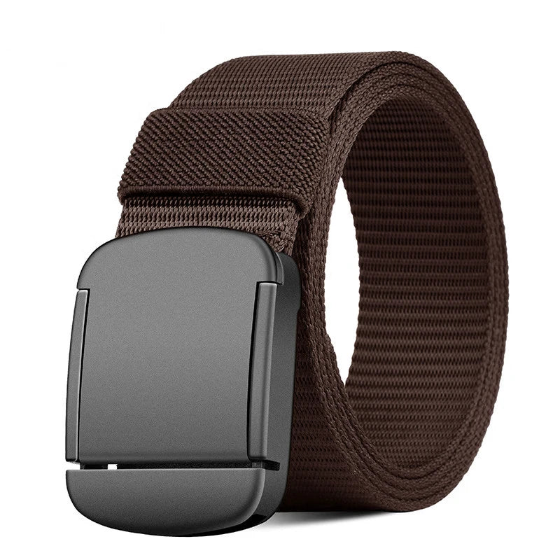 Tactical Nylon Belt with Automatic Buckle
