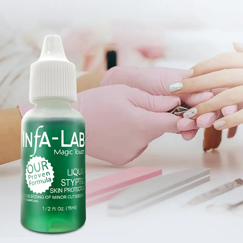 Nail Hemostatic & Disinfection Agent – Emergency Bleeding Control for Manicure & Pedicure