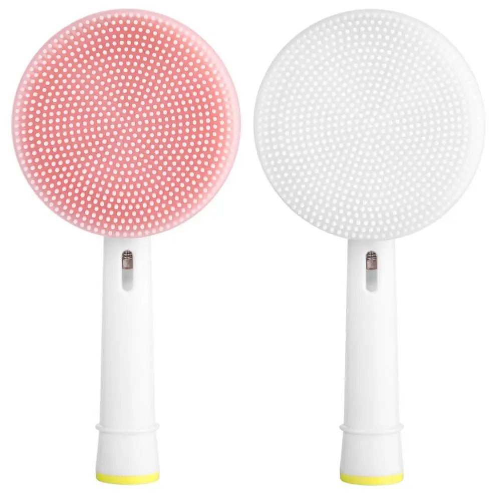 Silicone Facial Cleansing Brush Head – Compatible with Braun Oral-B Electric Toothbrush