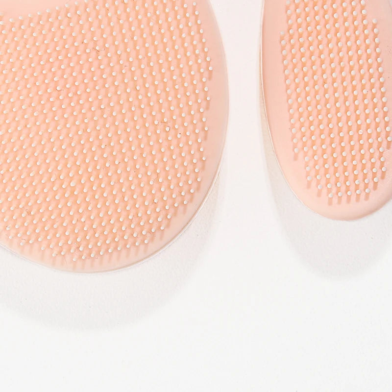 2-Piece Silicone Facial Cleansing Brush Set – Blackhead Remover & Makeup Cleanser