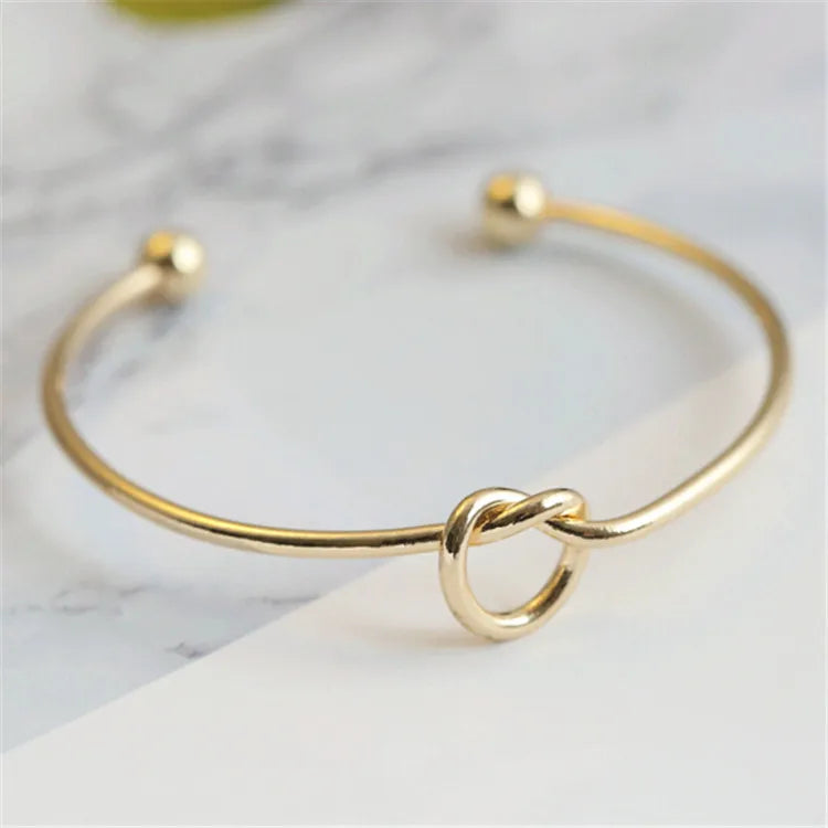 Stainless Steel Twist Cuff Bracelet
