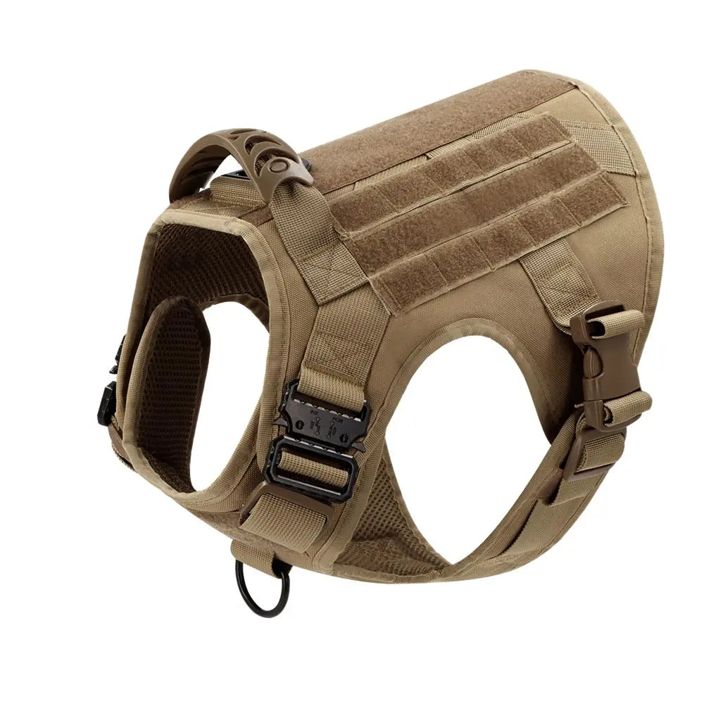 Tactical Dog Harness – Military Training Vest for Large Dogs (German Shepherd, Malinois & More)
